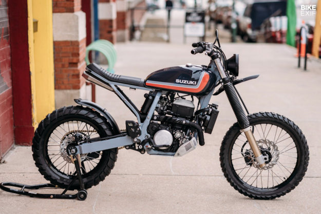A custom Suzuki DRZ400 by Federal Moto