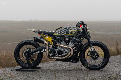 Harley Pan America flat tracker by Motocrew