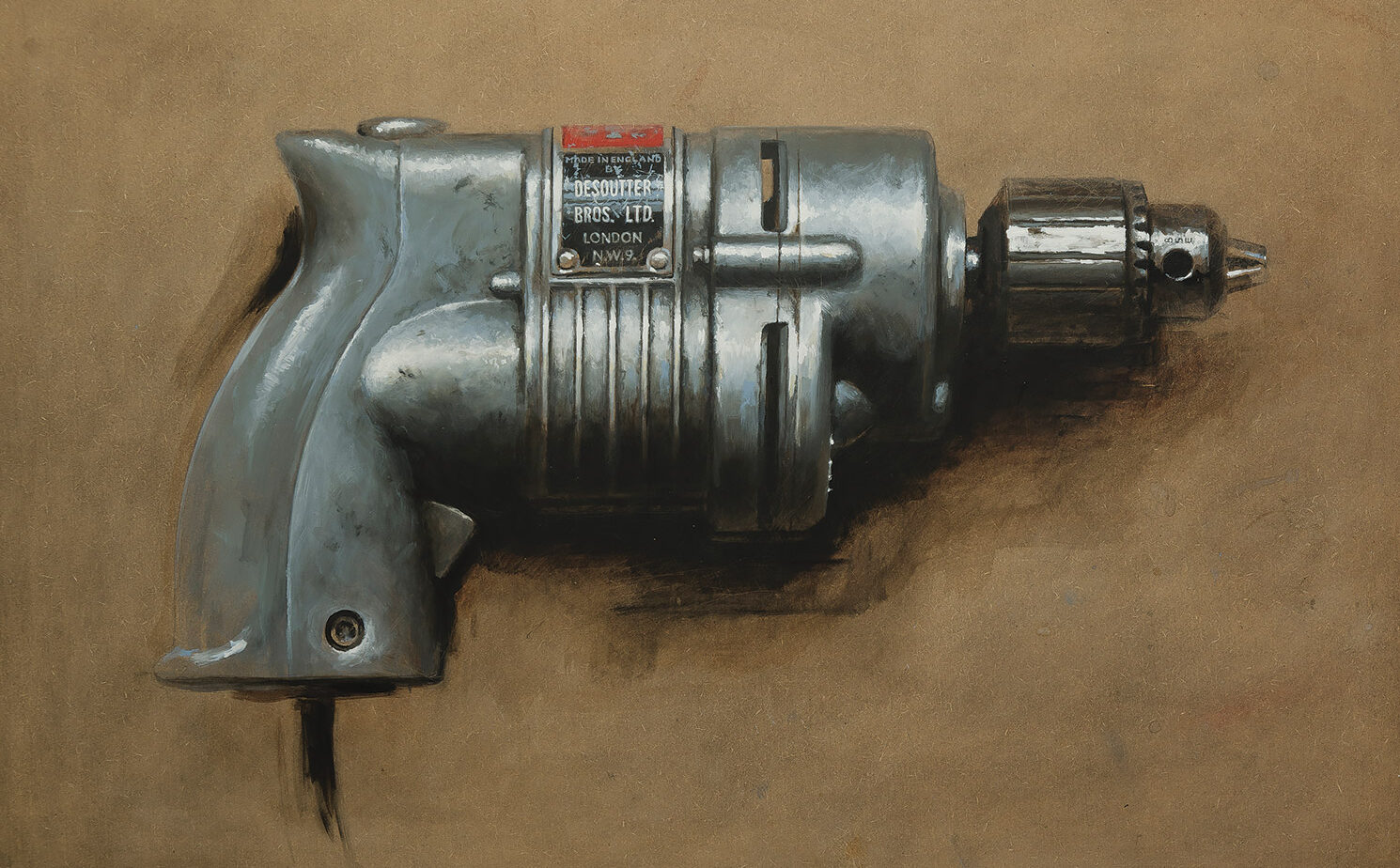 Hans Sures Drill For Simon Motorcycle Art