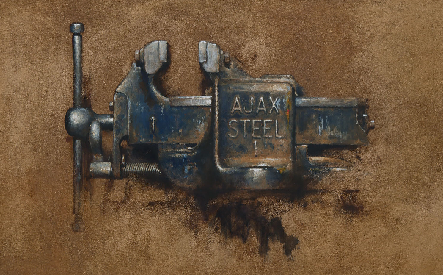 Hans Sures Ajax Steel One Motorcycle Art
