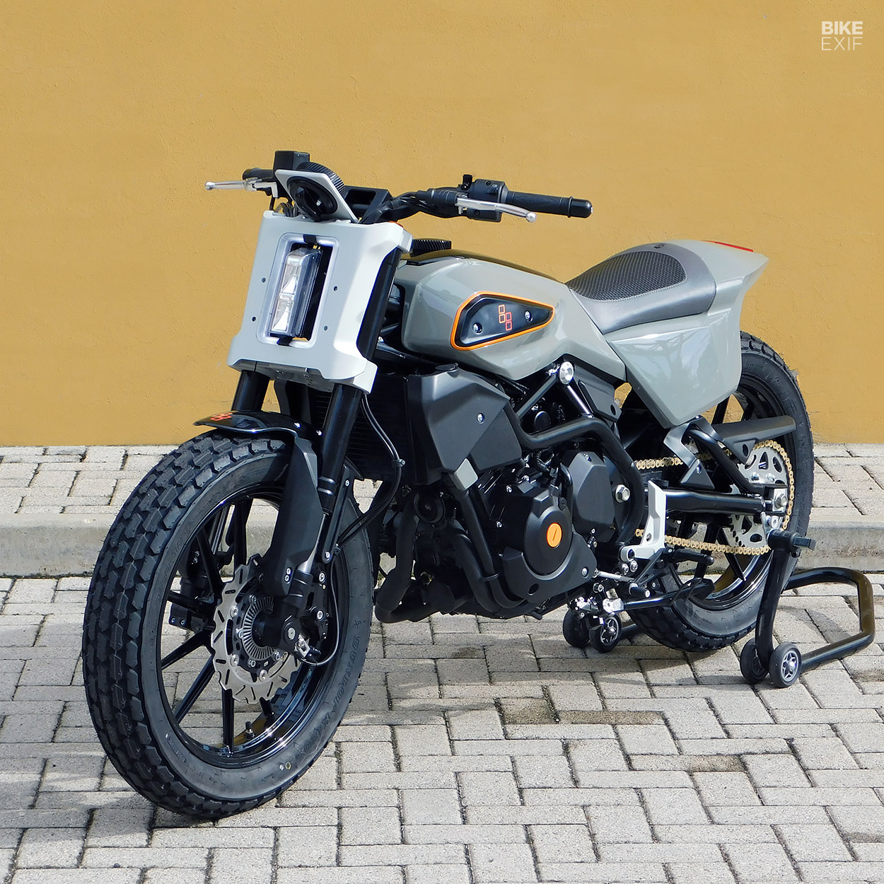 XR338 street tracker concept by Engines Engineering