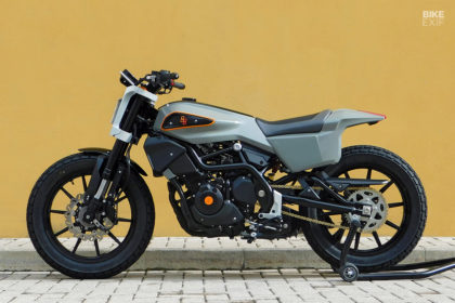 XR338 street tracker concept by Engines Engineering