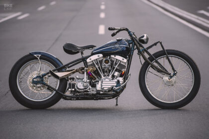 1978 Harley Shovelhead bobber by Asterisk Custom Works