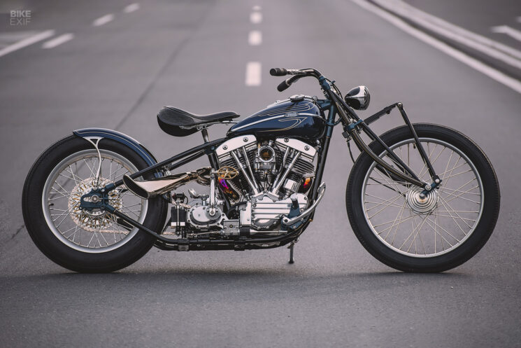 1978 Harley Shovelhead bobber by Asterisk Custom Works