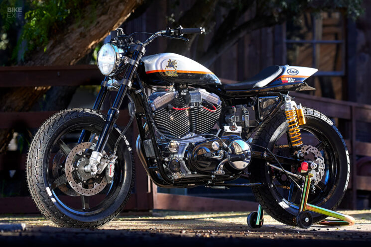 Harley-Davidson Sportster 1200 street tracker by Mule Motorcycles