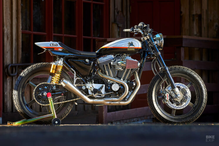 Harley-Davidson Sportster 1200 street tracker by Mule Motorcycles
