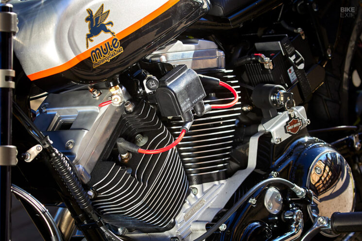 Harley-Davidson Sportster 1200 street tracker by Mule Motorcycles