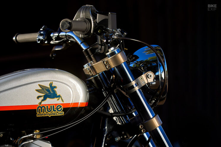 Harley-Davidson Sportster 1200 street tracker by Mule Motorcycles