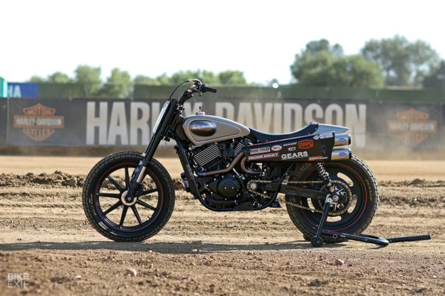 Harley Street Rod flat tracker by Noise Cycles