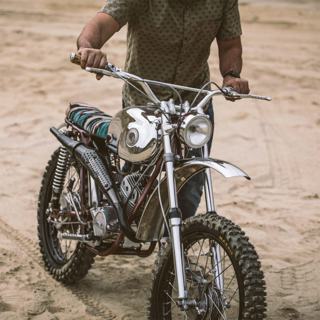 Custom Hodaka Ace motorcycle