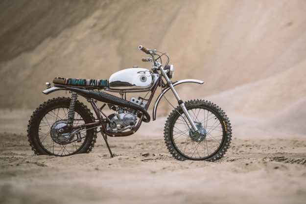 Custom Hodaka Ace motorcycle