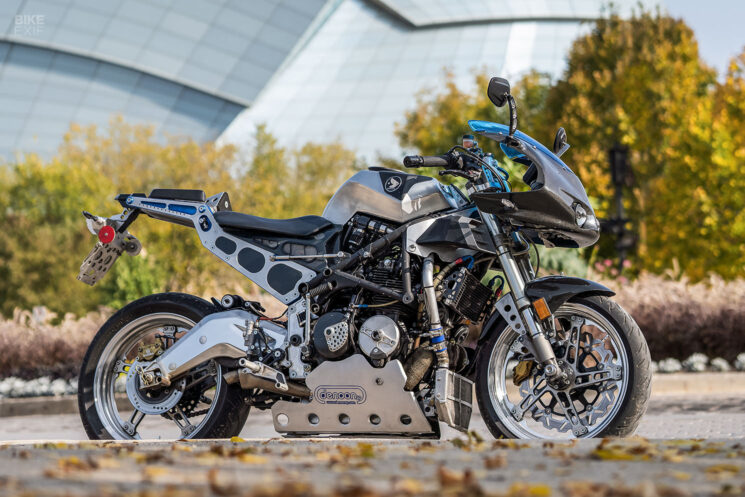 Turbocharged Honda CB400F by Rick Denoon