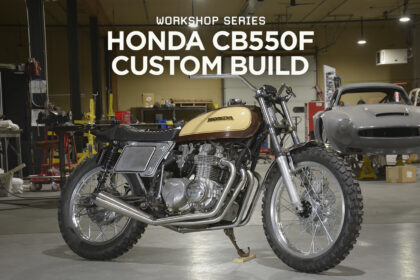 Bike EXIF Honda CB550 Street Tracker Project