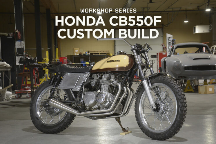 Bike EXIF Honda CB550 Street Tracker Project