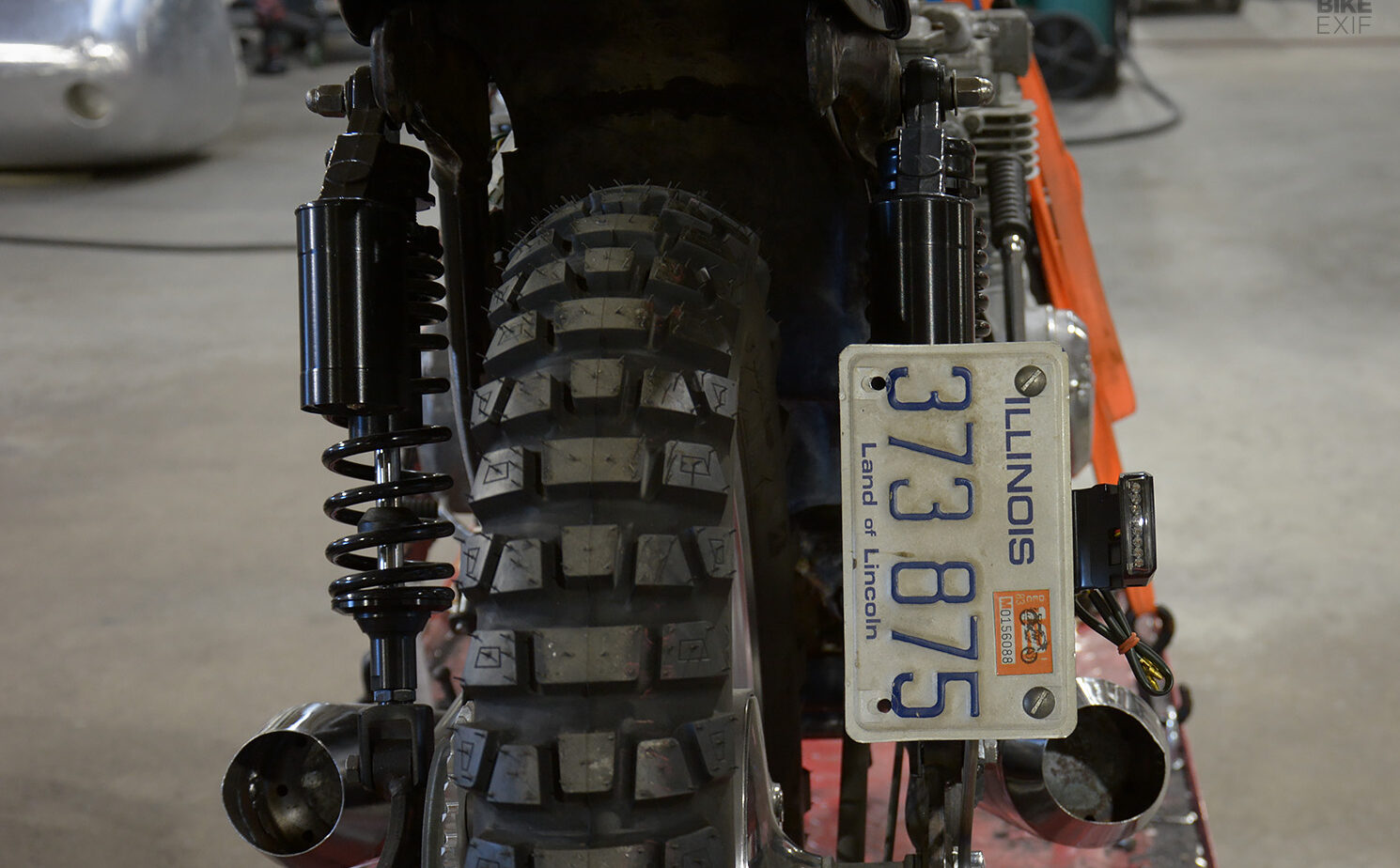 Bike EXIF Honda CB550 Street Tracker Project
