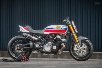 Boosted: A turbocharged Honda CBX 1000 from Rno Cycles of Holland