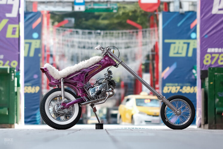 Honda Dax chopper by Mike's Garage