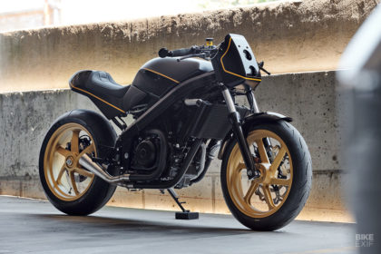 Honda Hawk GT 650 cafe racer by Analog Motorcycles