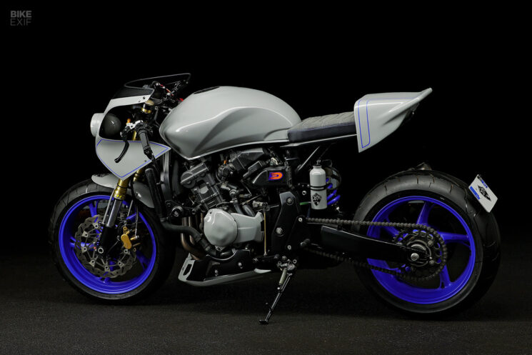 Honda Hornet café racer by Seb Kustom Motorcycle