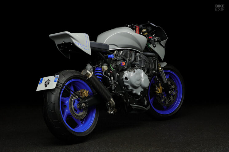 Honda Hornet café racer by Seb Kustom Motorcycle