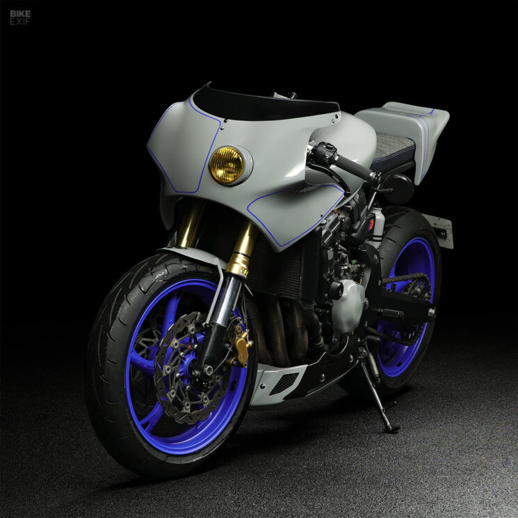 Honda Hornet café racer by Seb Kustom Motorcycle