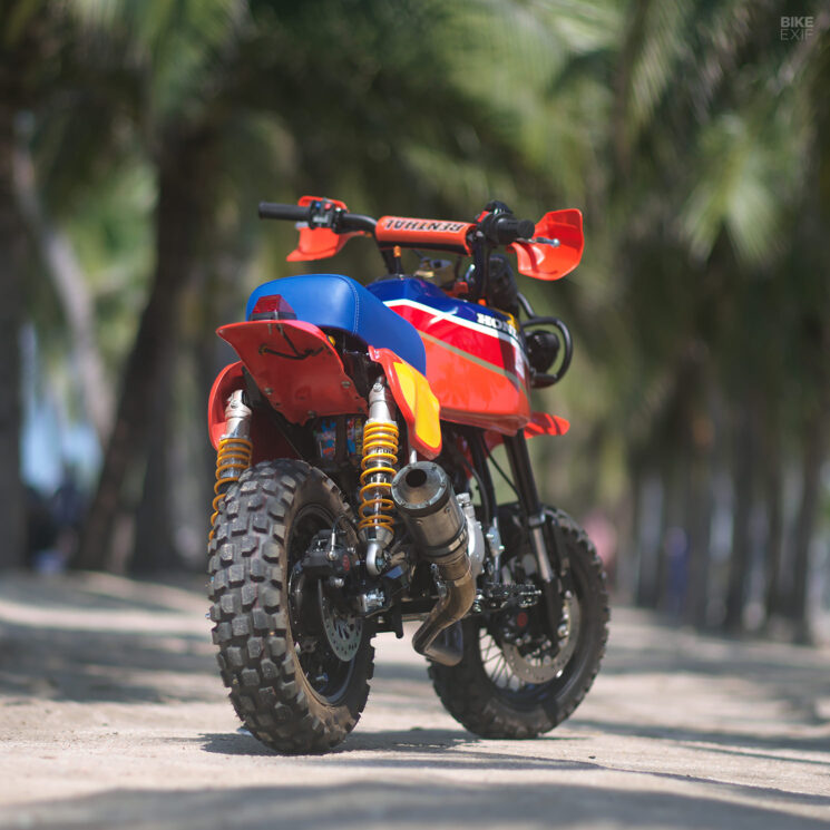 Honda Monkey rally replica by Dirtshop Thailand