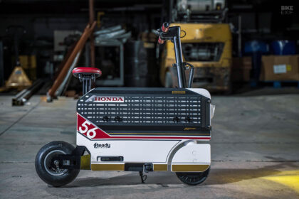 Custom Honda Motocompacto by Steady Garage