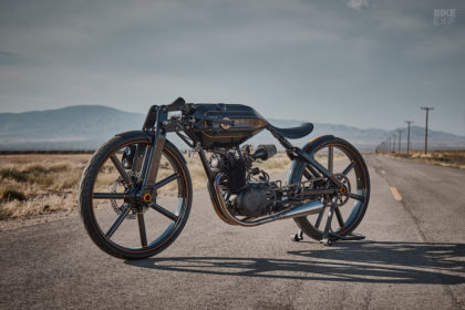 The Honda XL500 boardtracker that won two awards at The Quail in 2019