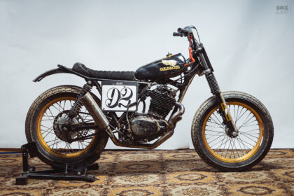 Honda XL500 flat tracker by Gas & Oil Bespoke Motorcycles