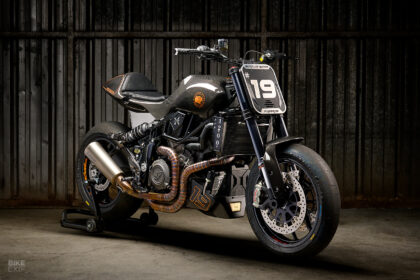 Indian FTR street tracker by Freeride Motos