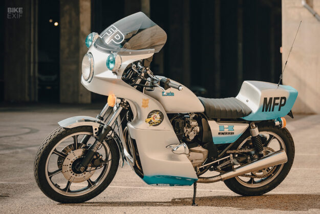 Custom Kawasaki KZ1000 Mad Max replica