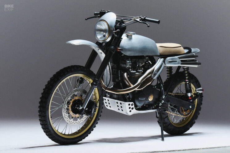Kawasaki KZ750 scrambler by Easter Spirit, Poland