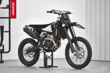 KTM plastic kit by Vagabund Moto