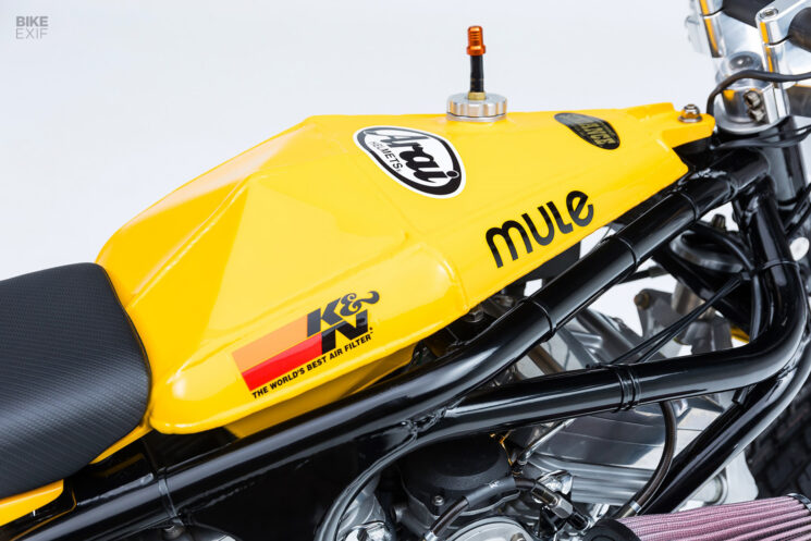 Hooligan flat track race bike by Mule Motorcycles