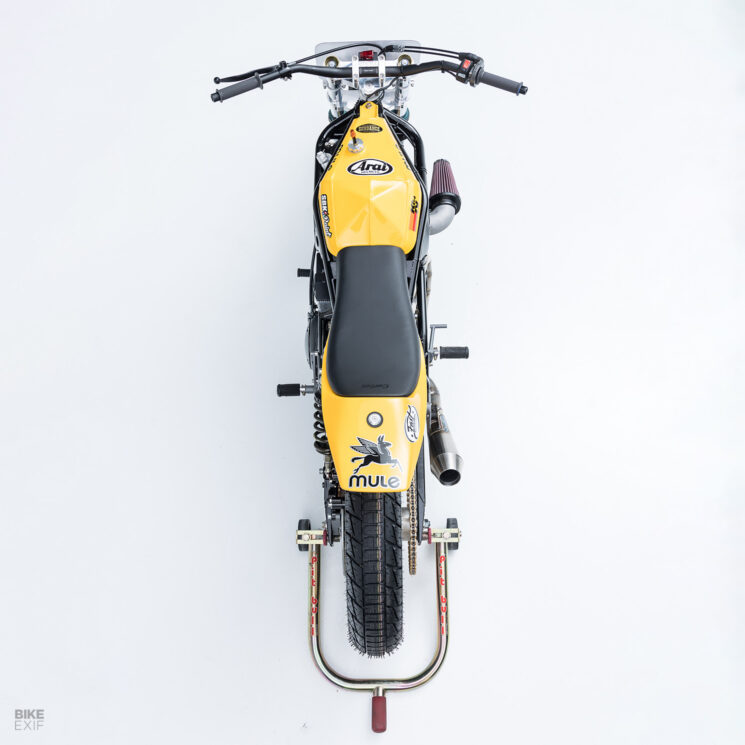 Hooligan flat track race bike by Mule Motorcycles