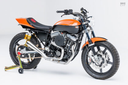 1993 Harley Sportster street tracker by Mule