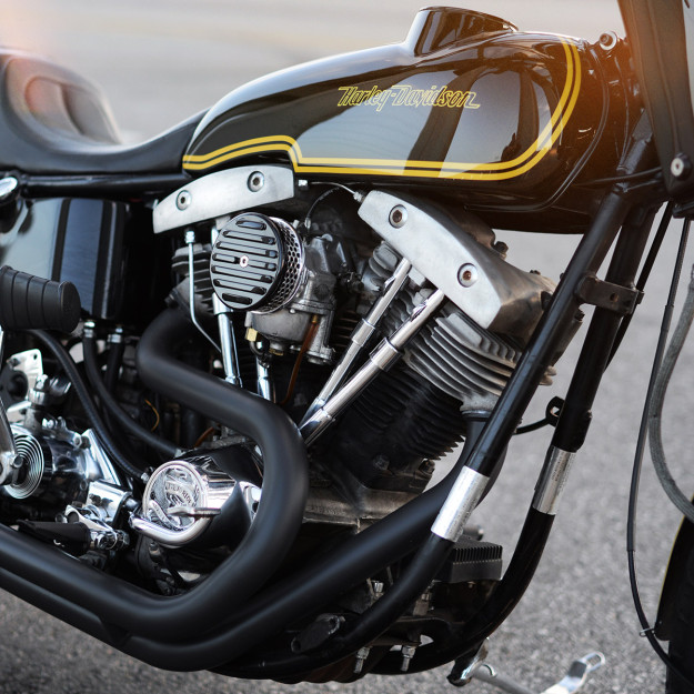 This Harley Shovelhead by Noise Cycles Drips With 70s Style