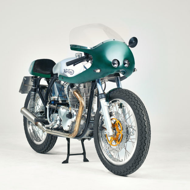 Reinhard Neumair's Norton Atlas Race Replica