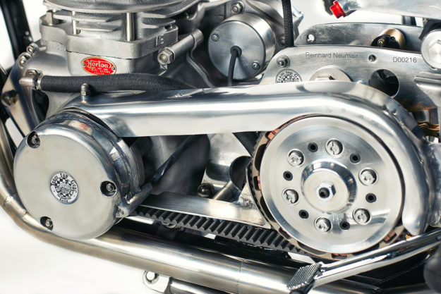 Reinhard Neumair's Norton Atlas Race Replica