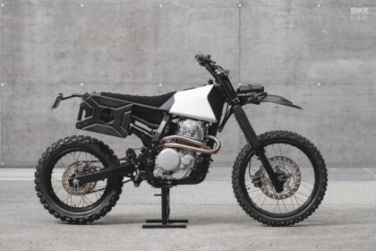 Vagabund V13: A Honda NX 650 with 3D printed parts