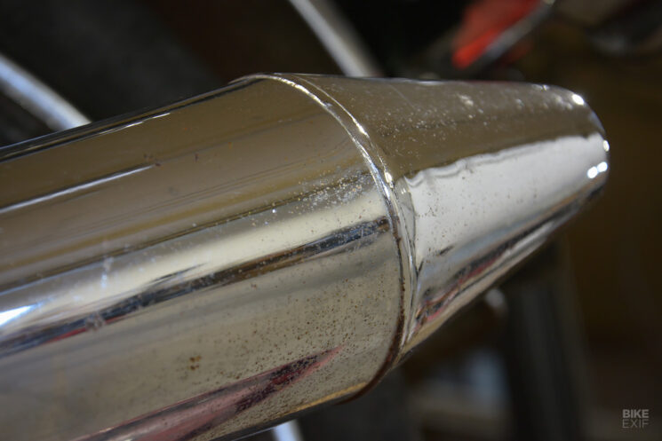 Restoring Motorcycle Exhaust Pipes