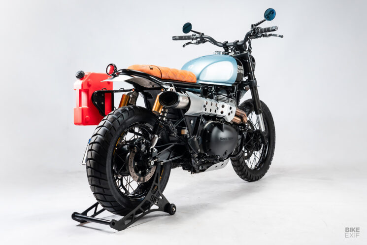 Royal Enfield 650 scrambler by STG Tracker