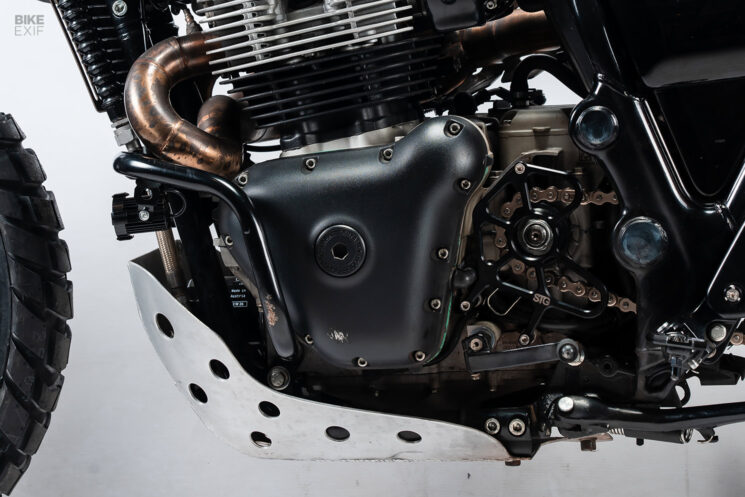 Royal Enfield 650 scrambler by STG Tracker