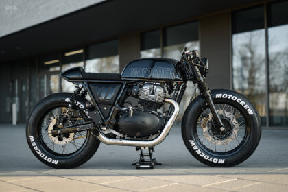 Royal Enfield Continental GT 650 café racer by Motocrew