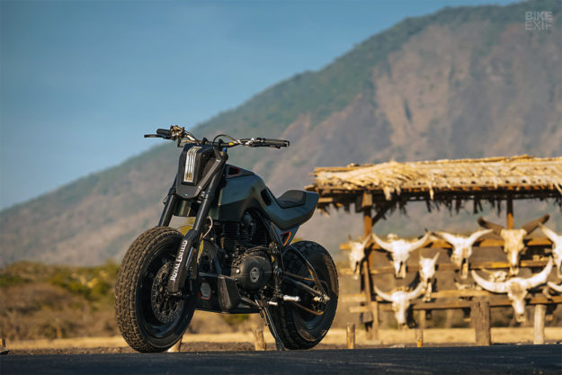 A custom Royal Enfield Himalayan from Smoked Garage