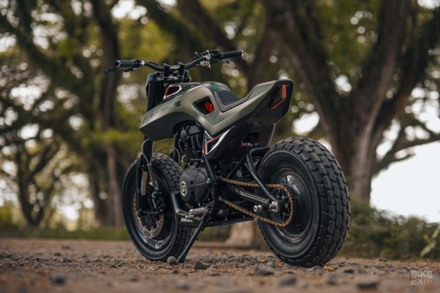 A custom Royal Enfield Himalayan from Smoked Garage