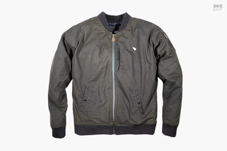 Saint armored bomber motorcycle jacket
