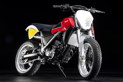 Scrambler motorcycle