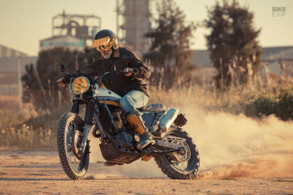 Suzuki DR 800 S Big scrambler by Unik Edition