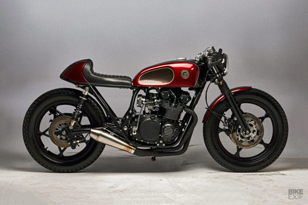 Suzuki GS550 cafe racer by Eastern Spirit Garage of Poland